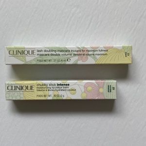 Clinique Mascara and Lip Color Balm BNIB